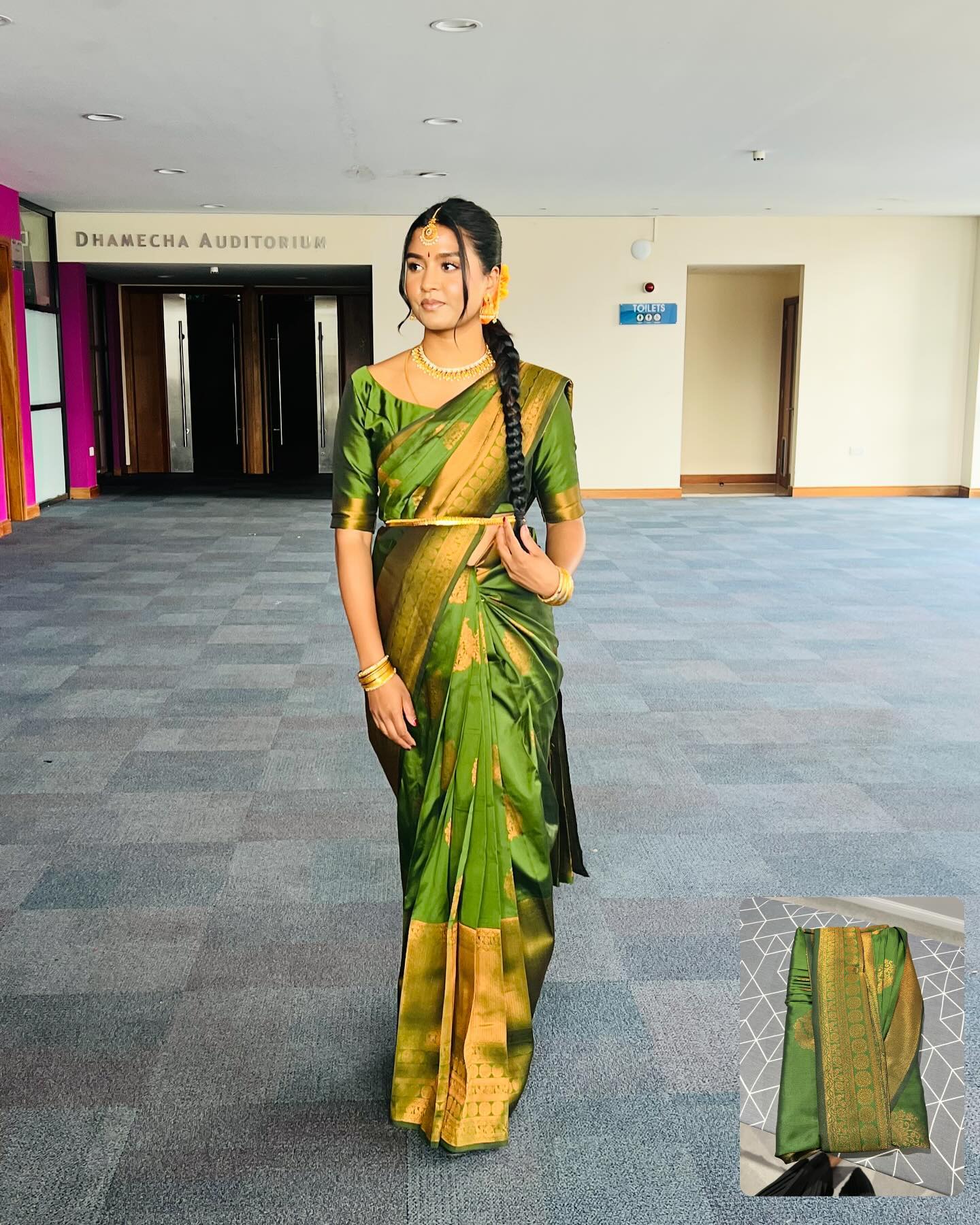 Kanjivaram, Nivi Drape